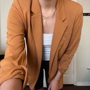Burnt orange blazer from Forever 21 size L